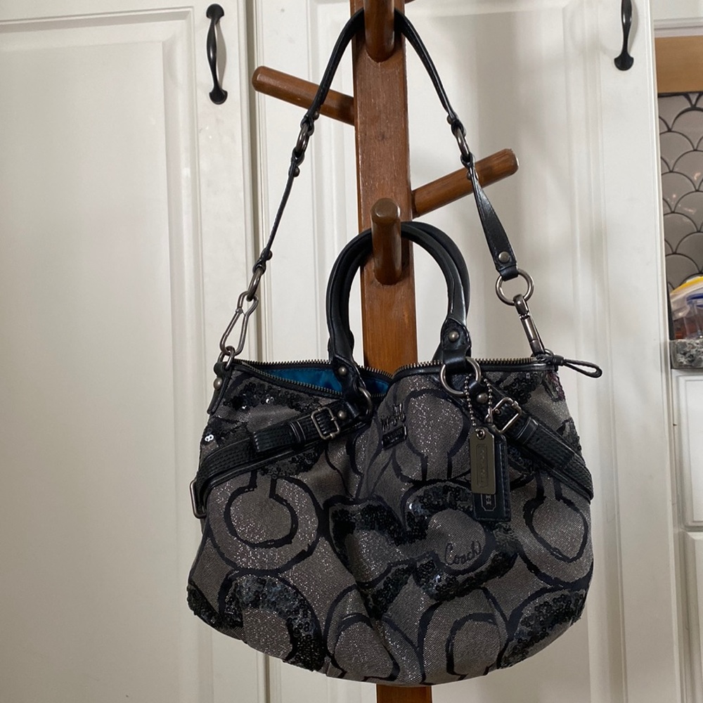 Coach Black Bag (used)